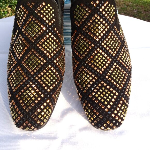 Moretti Gold Label Embellished Loafer Style Shoes  Size12 main image 8